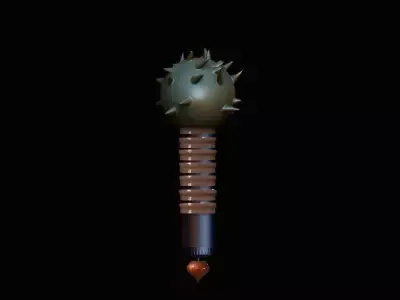 fighting bulova Low-poly 3D model