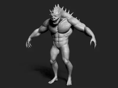 Monster 3D model shop