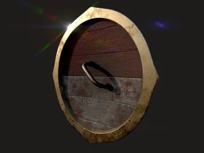  Medieval Shield 3D model