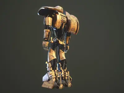 Robot ABC Warriors  3D model