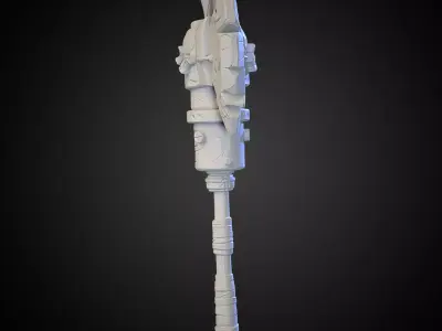 Stylized Axe 09 3D model
