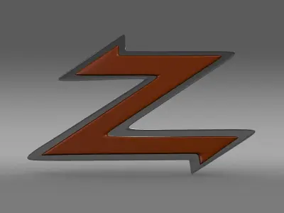 Zagato Logo 3D model