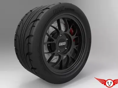 BBS Wheel Free 3D model