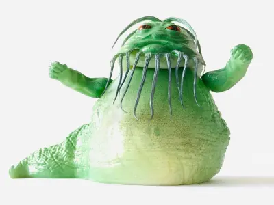 Zorba the Hutt ACTION FIGURE 2 3D print model