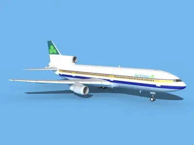 Lockheed L-1011 TriStar Air Lingus 2 3D model