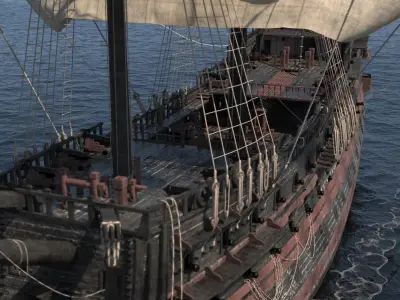 Soleil Galleon 3D model