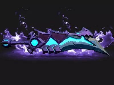 Warsword of the Valarjar Low-poly 3D model