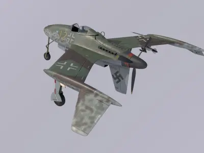 Blohm und Voss P208 3D model