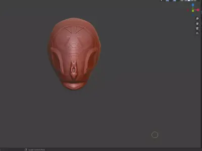 Sci Fi mask 3D model