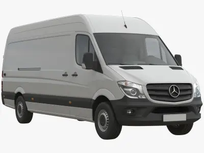 Mercedes-Benz Sprinter 2015 PanelVan L3H2 3D model