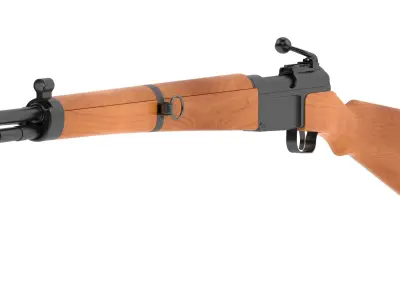 MAS-36 rifle Low-poly 3D model