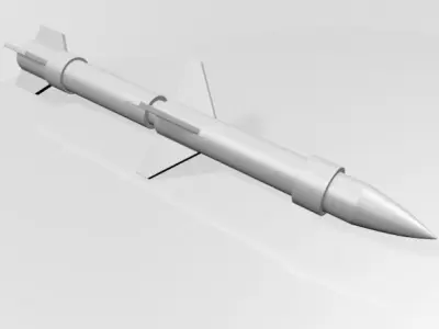 Missile 08 3D model
