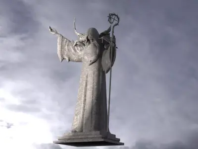 Druid Shaman 1  3D model