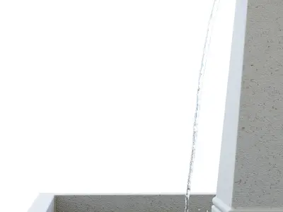 Campania  St Remy Fountain 3D model