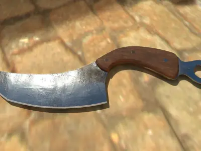 Sinao karambit Free low-poly 3D model