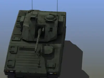 CV 90 Armored Personel Carrier 3D model