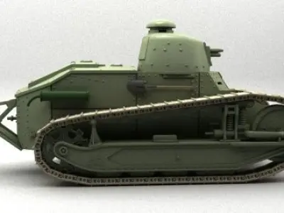 Armored warfare 3D model