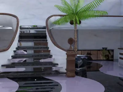 hostel 5 star location 3D model