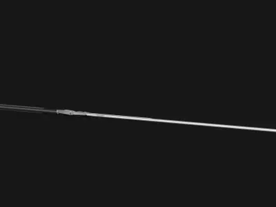 Dark Repulser Kirito Sword SAO Lowpoly Style 3D model