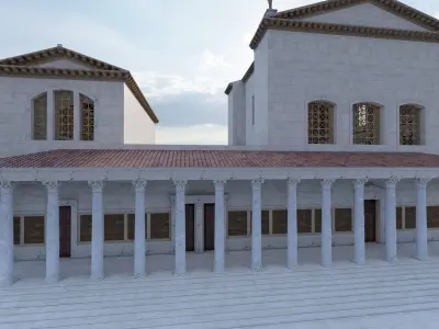 Curla Julia SENATE HOUSE 3D model