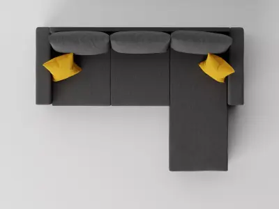 JYSK MARIAGER inspired couch Free 3D model