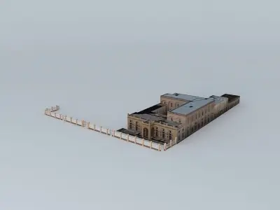 NS Basilica de Lujan Annex 3 Free 3D model