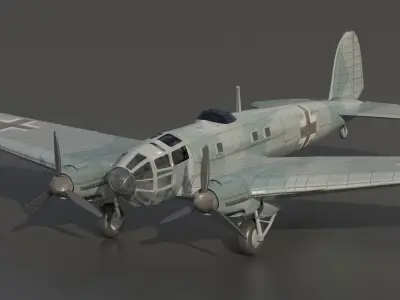 Heinkel He 111 3D model