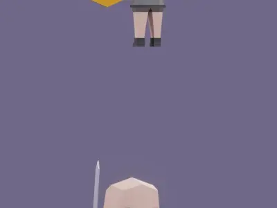 Low Poly Soldiers Low-poly 3D model