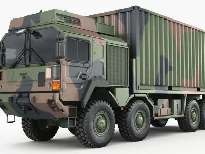 Trucks MAN HX77 3D model