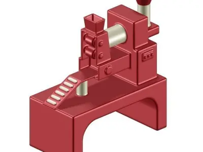 Kids Food Machinery Toy 3D model