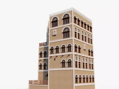 Lavish Apartment Low-poly 3D model