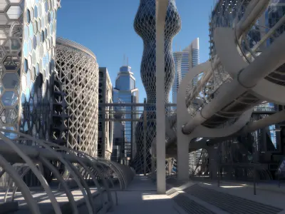 Future City HD 3D model
