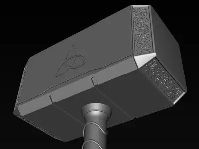 Hammer Thor Hammer 3D model