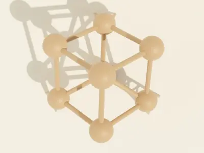 Atomium 3D print model