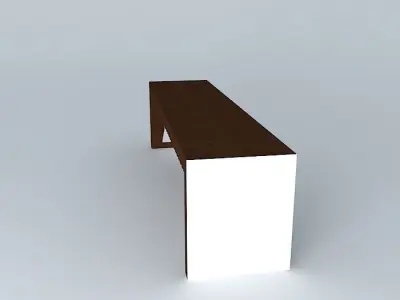 banco bench Free 3D model buy