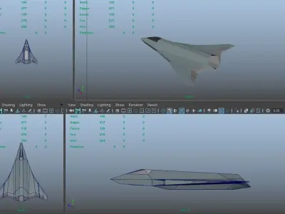 6th Generation MRF Low-poly 3D model