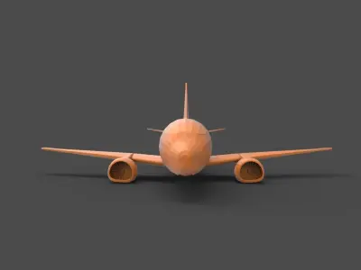Boeing 737 3D print model