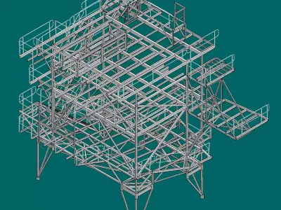 Maintenance Platform 3D model