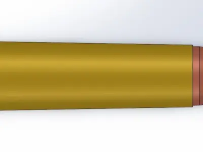357 Magnum Bullet Free 3D model