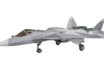 Sukhoi Su-57 Felon 3D model