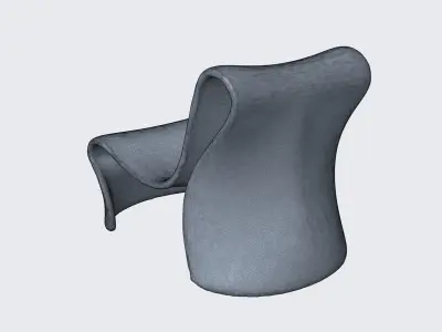 Fold Lounge chair by Velichko Velikov 3D model