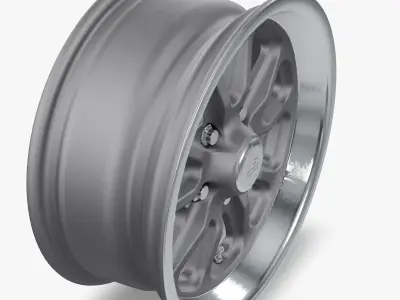 US Mags Rambler Wheel Textured Gray 3D model