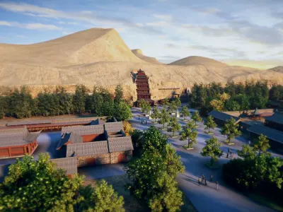 Dunhuang Mogao Caves 3D model