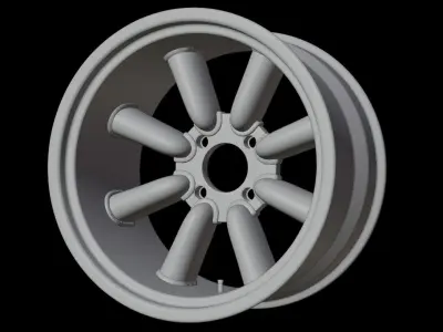 RS Watanabe 8-Spoke Rim 3D model