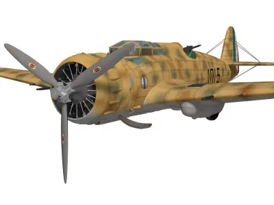 breda ba65 A80 3D model