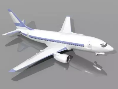 Aircraft 737 3D model