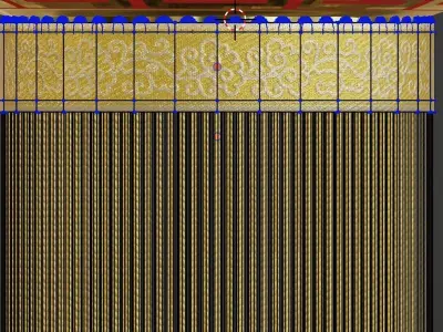 ChineseRedLatern01 Low-poly 3D model