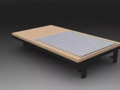 Milling Table for DIY CNC Milling Machine Free 3D model