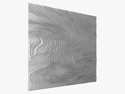 wave wall 11 3D model