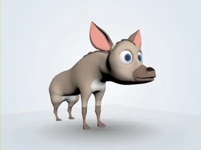 Hyena 3D model